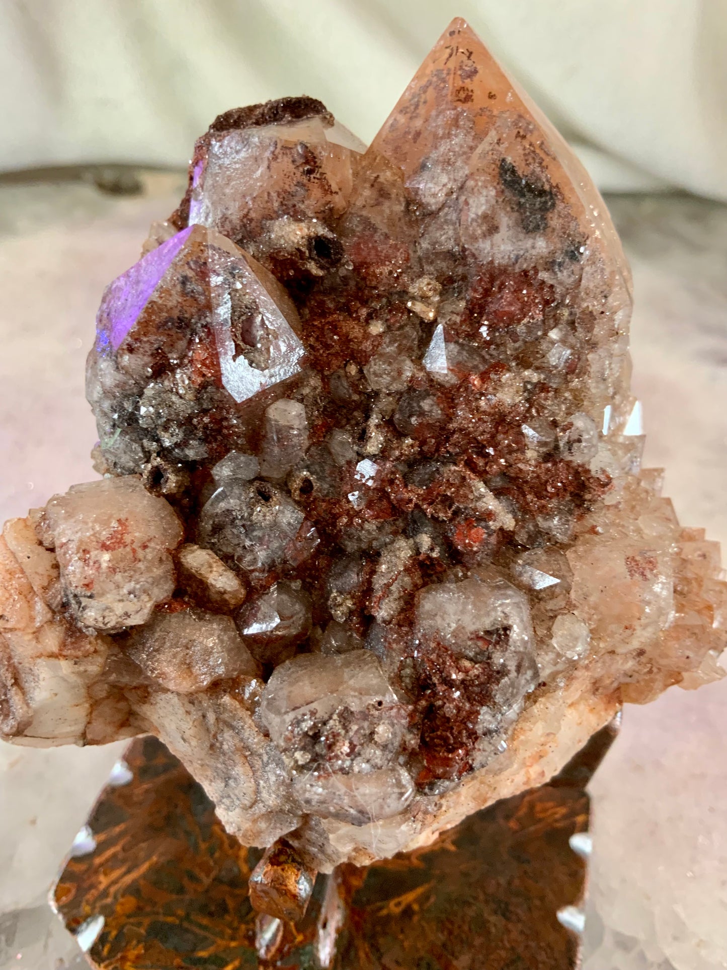 Red Phantom “Harlequin” Quartz