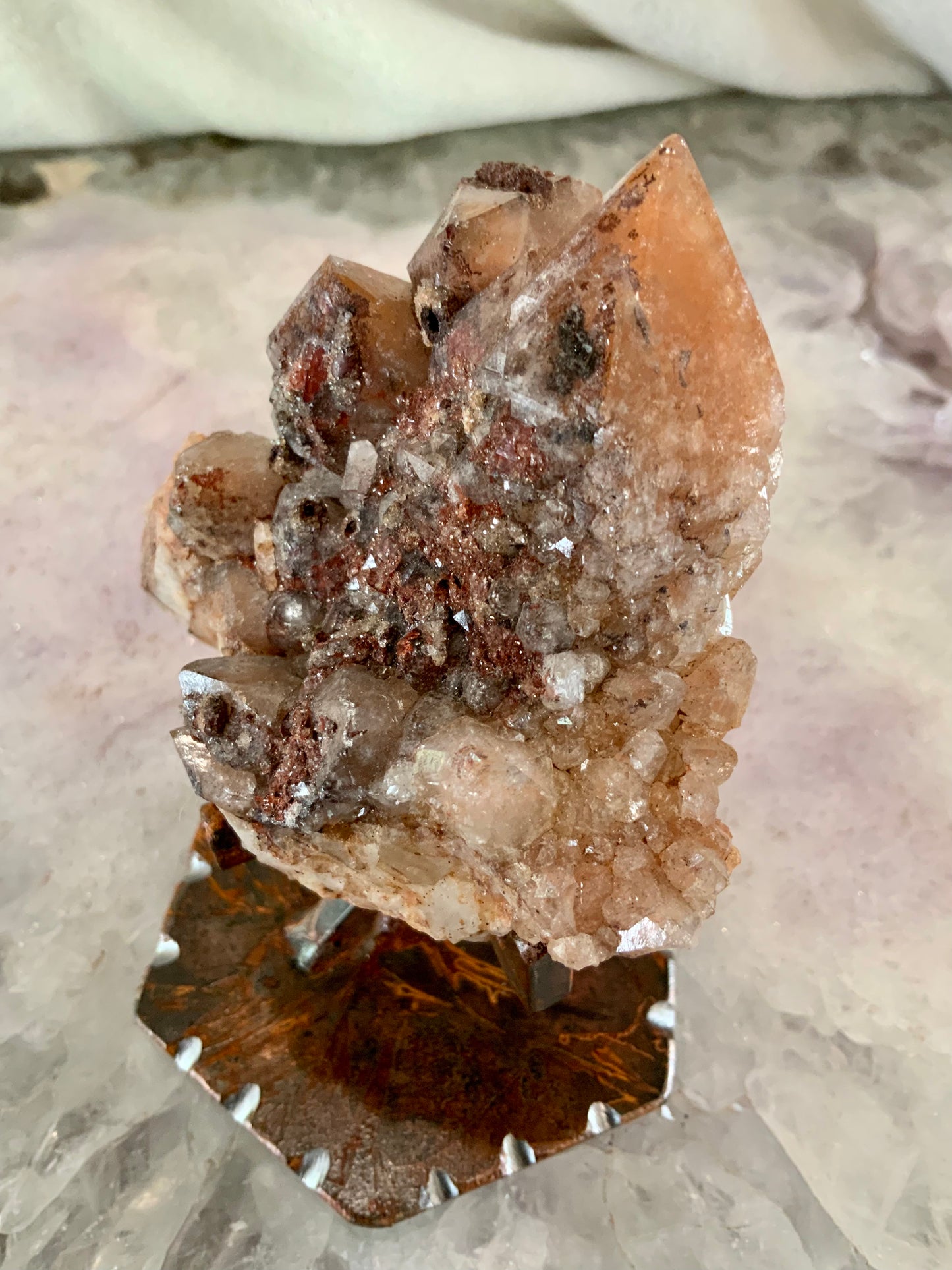 Red Phantom “Harlequin” Quartz