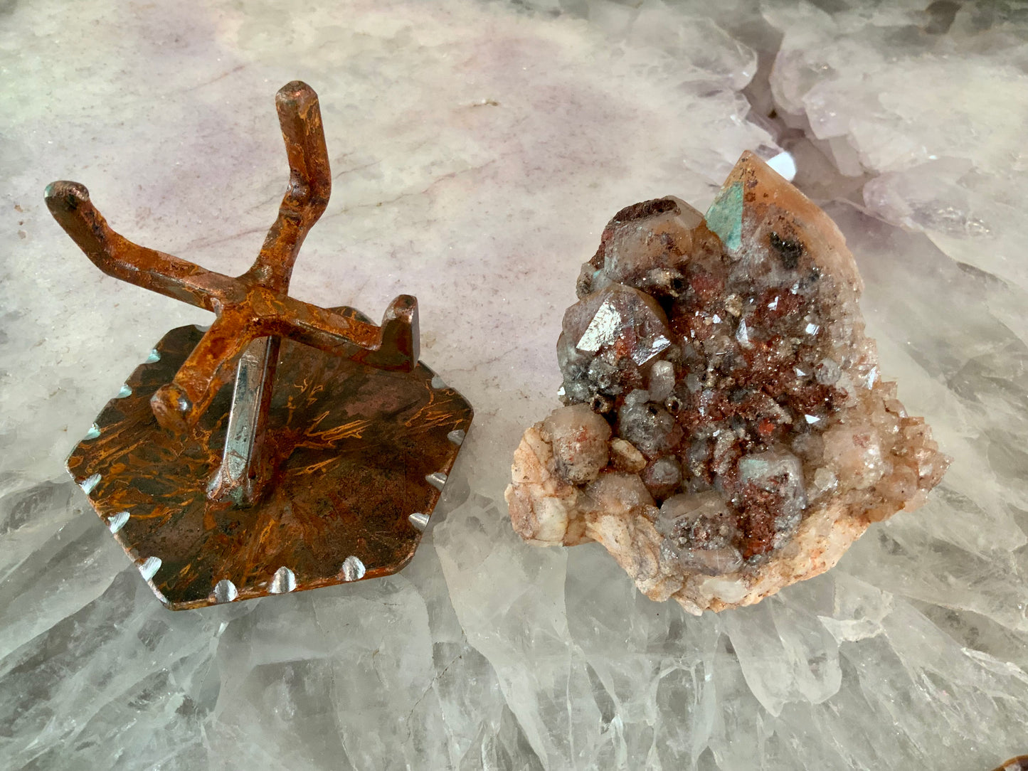 Red Phantom “Harlequin” Quartz