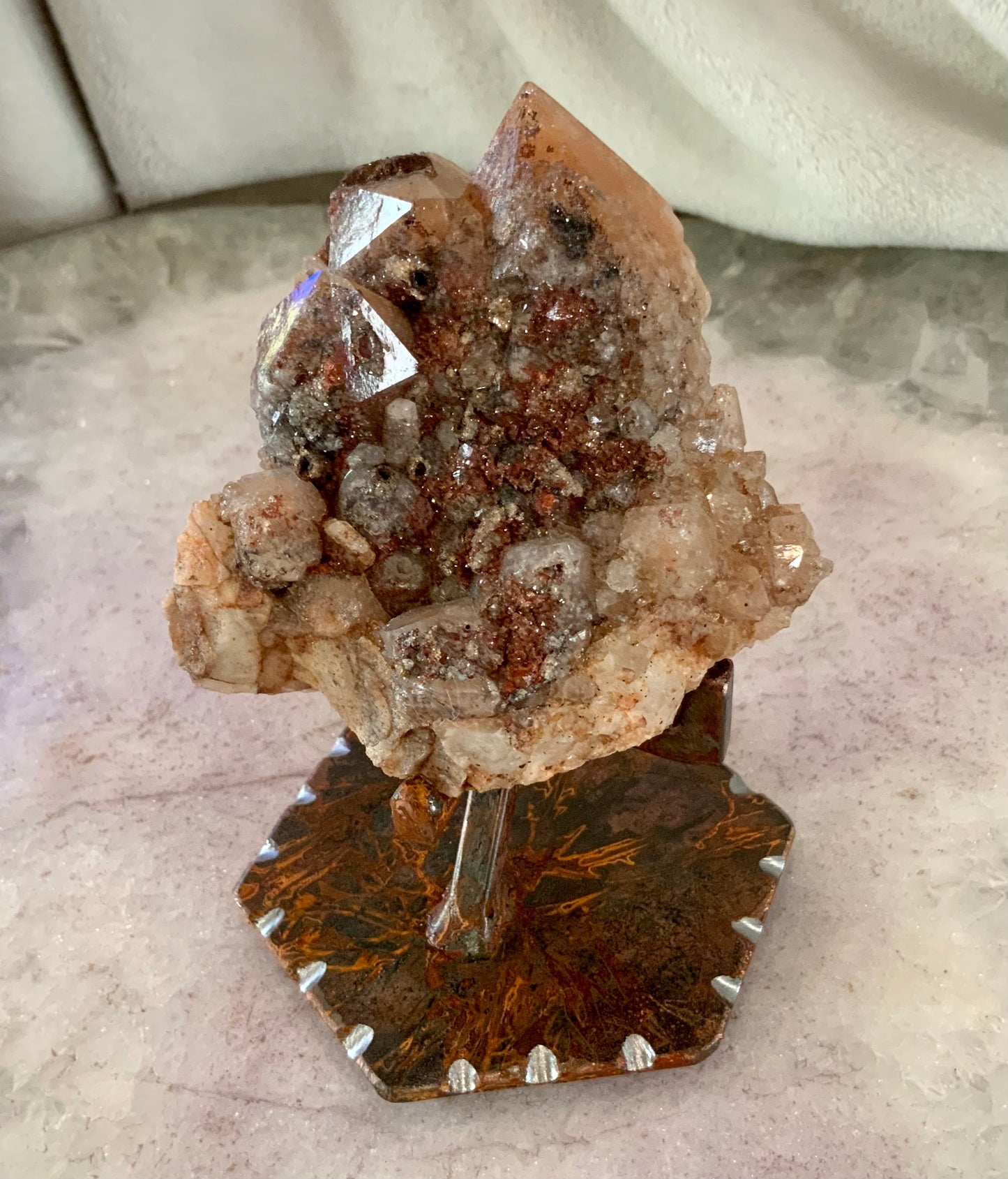 Red Phantom “Harlequin” Quartz