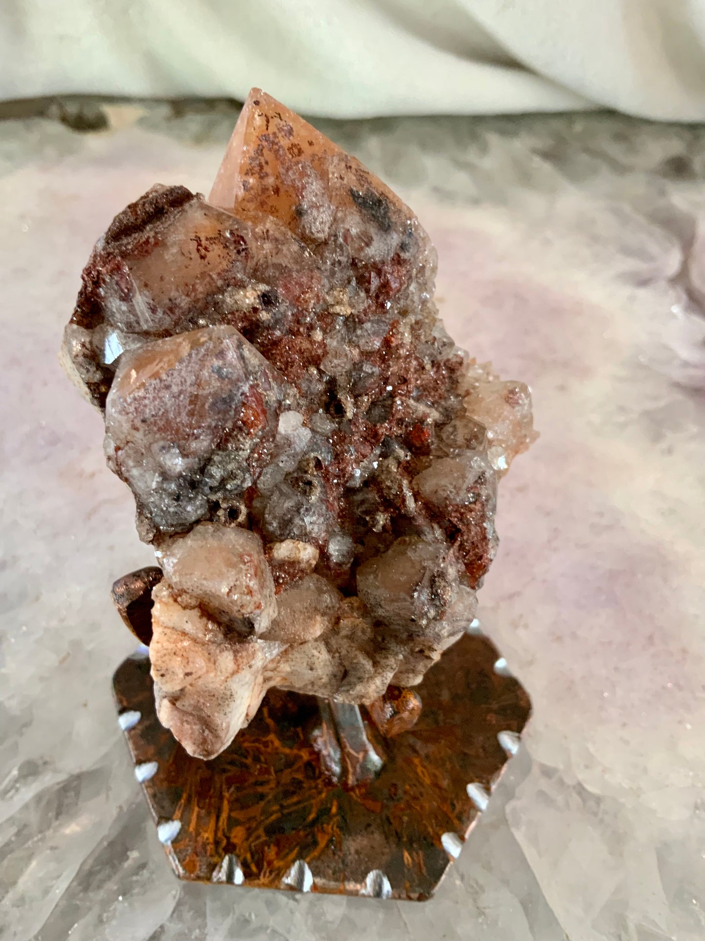 Red Phantom “Harlequin” Quartz